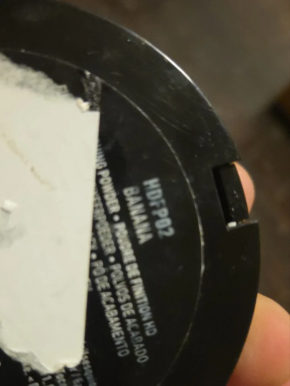 NYX Hd Finishing Powder- Banana New